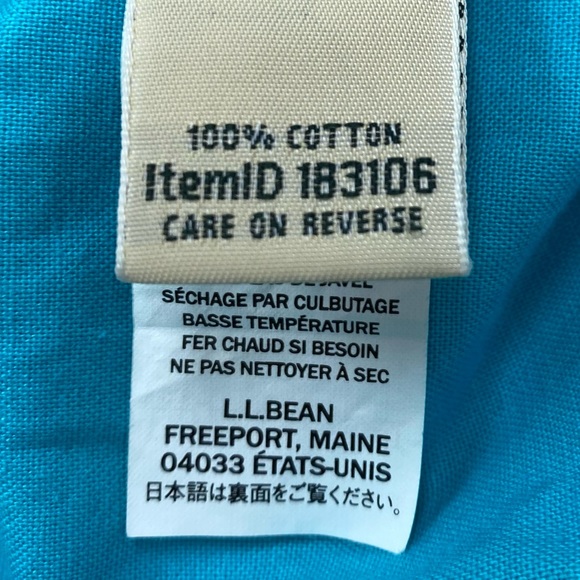 L.L. BEAN Classic Fit “Old School” Elastic Waist Hiking Short in Sun Washed Blue - Picture 8 of 9